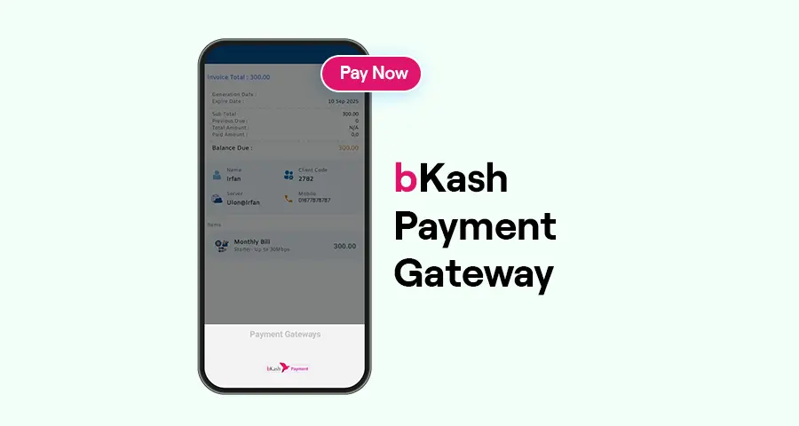 bKash Payment Integration Plugin for ISP Digital